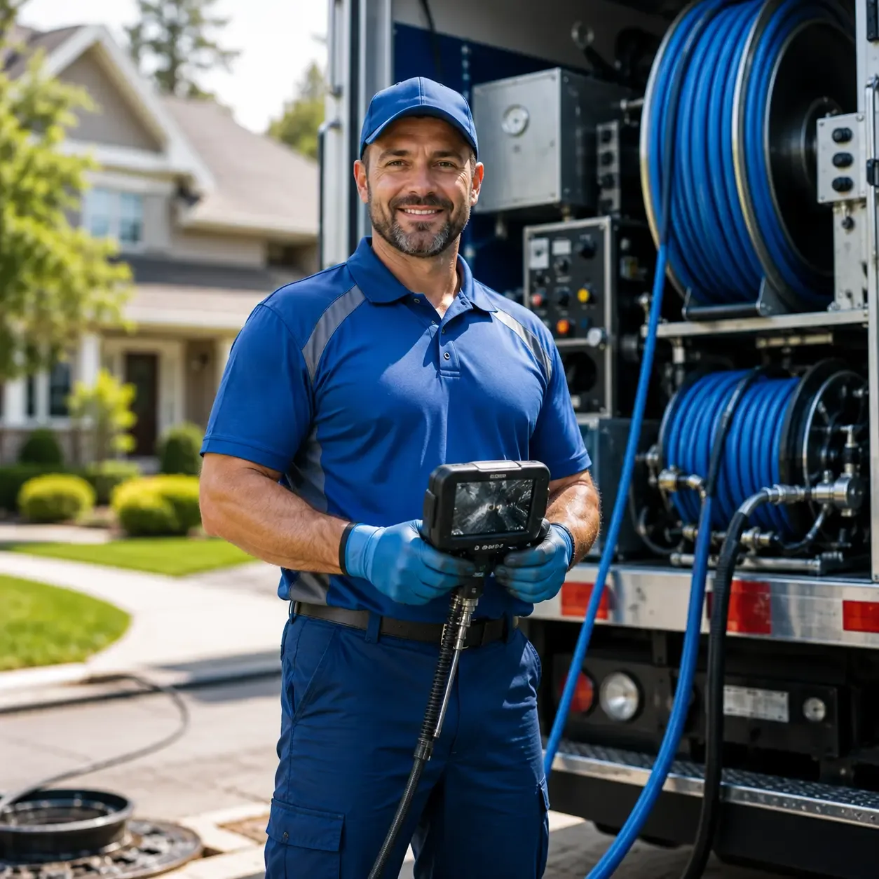 Local outdoor drain cleaning specialists in Galt, IL